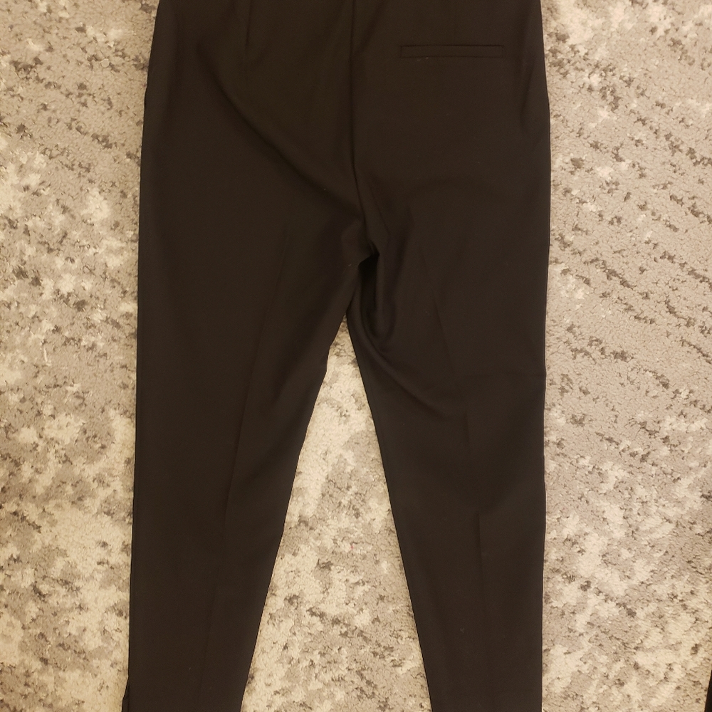 H&M Black Suit Pants Straight Leg